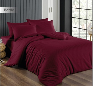 Striped Satin Bed Linen Sets 