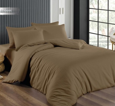 Striped Satin Bed Linen Sets 